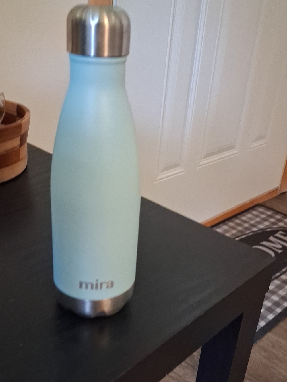 Mira Stainless Steel Insulated Bottle in Light Aqua
